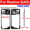 For Realme 8i 8 Pro 8S 8 4G 5G Middle Frame Housing Bezel Middle Frame Cover With Side Button Camera Lens Cover Repair