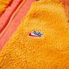Nike Men's Sportswear Sherpa Fleece Half-Zip Hoodie Orange Purple BV3766-886