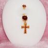 Stainless Steel Belly Button Ring Cute Navel Piercing Jewelry Hypoallergenic Body Piercing for Daily Party Wear