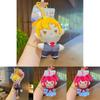 Cartoon Characters Plush Keychain With Magnetic Attachable For Anime Collector Fans
