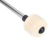 Snare Drum Mallets Drum Hammers Snare Drum Sticks Wool Felt Stainless Steel Drum Mallets Sledgehammer Percussion Accessories