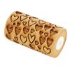 Mini rouleau à pâtisserie en bois - coeur