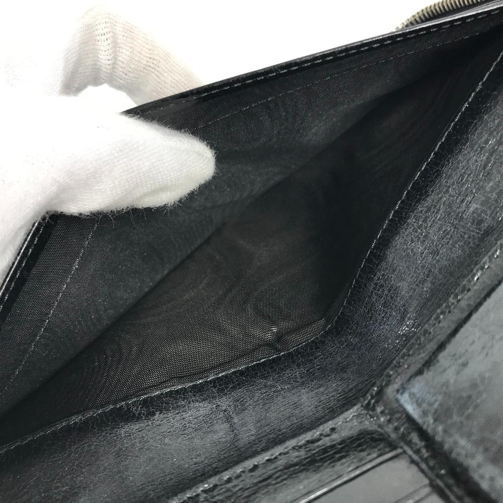 PRADA 2M1264 Skull skull Long wallet Zip Around Long Wallet Leather Black