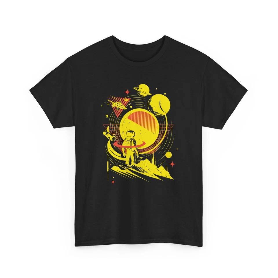 Moon & Stars T-Shirt | Celestial Sky & Space Enthusiast Tee 2XL