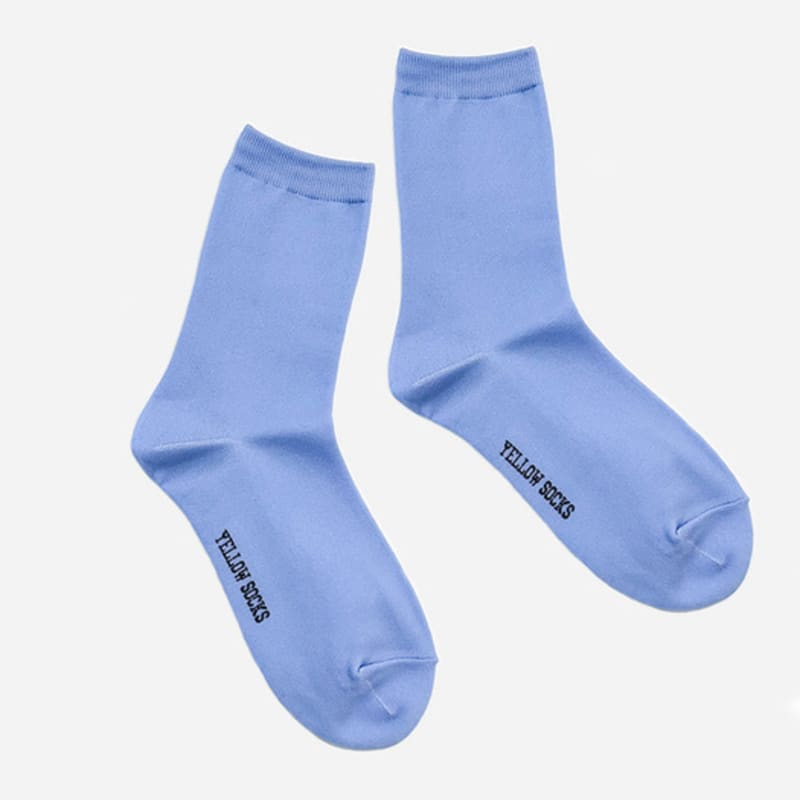 YELLOWSOCKS COSY SOCKS LIGHT BLUE