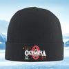 Olympia Fitness Performance Weekend Event Logo Men Women Unisex Knitted Hat Beanie Pullover Cap Winter Thermal Warm Christmas Ou