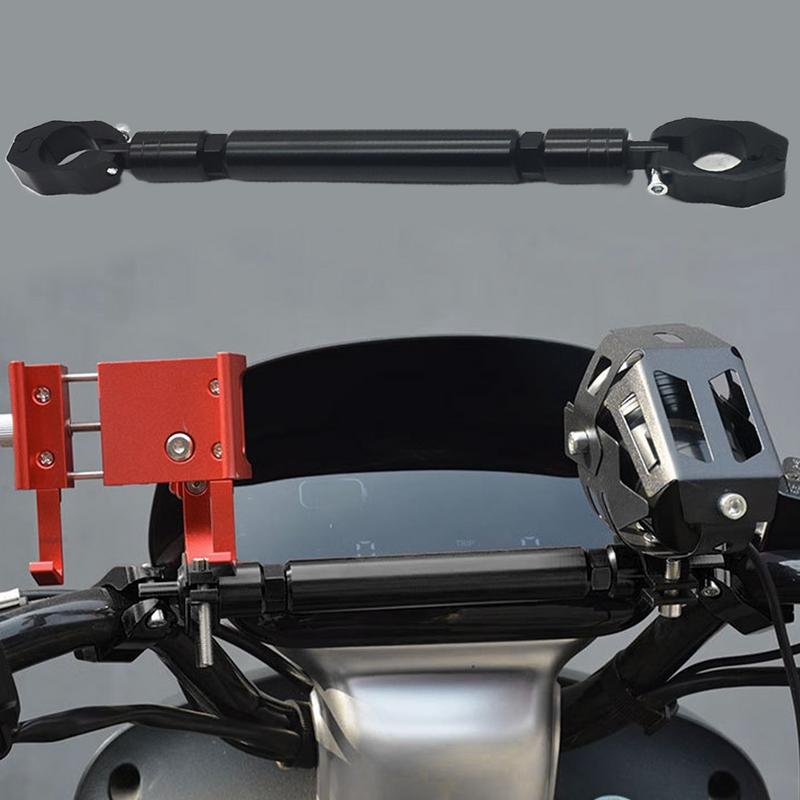 Motorcycle Handlebar Bar Balance Brace Handlebar Bar For Motorbike Aluminum Alloy Reinforcement Tool For Accommodating Mobile