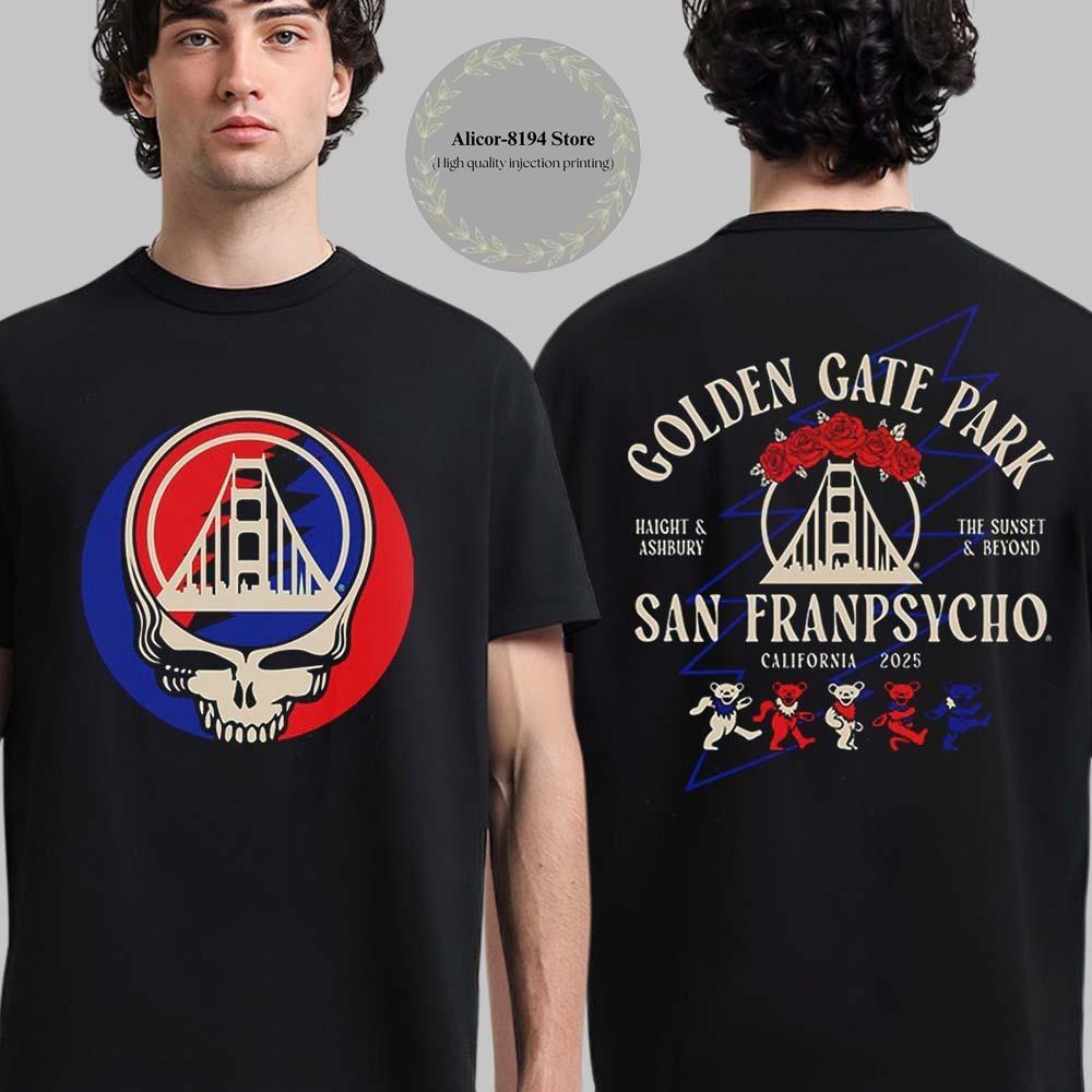 Grateful Dead X San Franpsycho Celebrate 60 Years Of Grateful Dead T Shirt