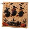 Handgefertigte Wanddekoration für Halloween, Perlen-Kunst-Set, Hexe Geist Malerei DIY Kürbis Diamant Gruseliges Bastelset für Erwachsene, Kreatives Feiertagsgeschenk für Liebhaber