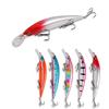 5 Stück Minnow-Köder zum Angeln Schwimmende Hartköder Künstliche Köder Wobbler Crankbait Swimbait Angelzubehör Köder Langlebig