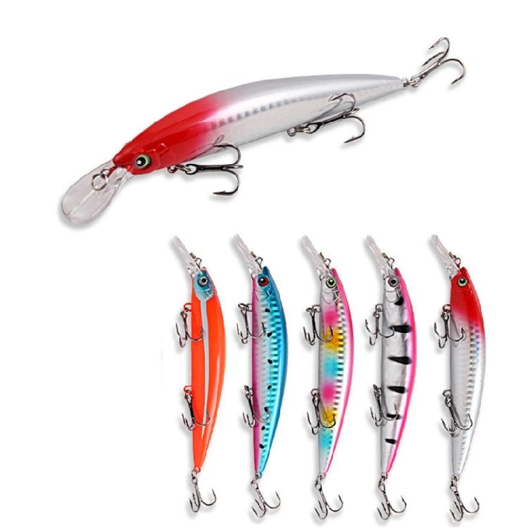 5 Stück Minnow-Köder zum Angeln Schwimmende Hartköder Künstliche Köder Wobbler Crankbait Swimbait Angelzubehör Köder Langlebig
