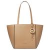 Jordi Logo Metal Accents And Round Decoration Tote Bag Women Tote Bags Camel 30R6G9JT6L-BEIGE