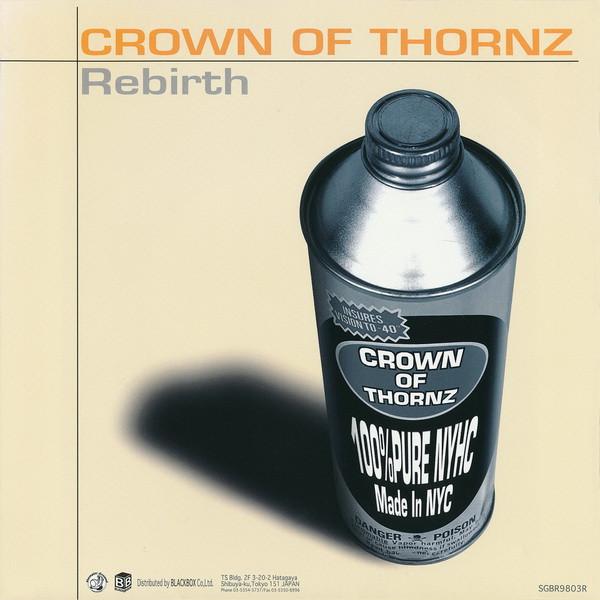

7inch Record CROWN OF THORNZ AGGRESSIVE DOGS Rebirth Blood Of Underdog SGBR9803R STOMPIN GROUND 1998 Japan Rock Used