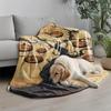 Halloween Tree Blanket Microfiber Flannel Cover Blanket Bedroom Living Room Sofa Soft And Comfortable Home Decoration