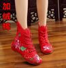 Fashion Ethnic Style Women Shoe Embroidery Shoes for Woman Casual Streetwear Sneaker Winter Warm Vintage Ladies Shoe Zapatillas De Mujer