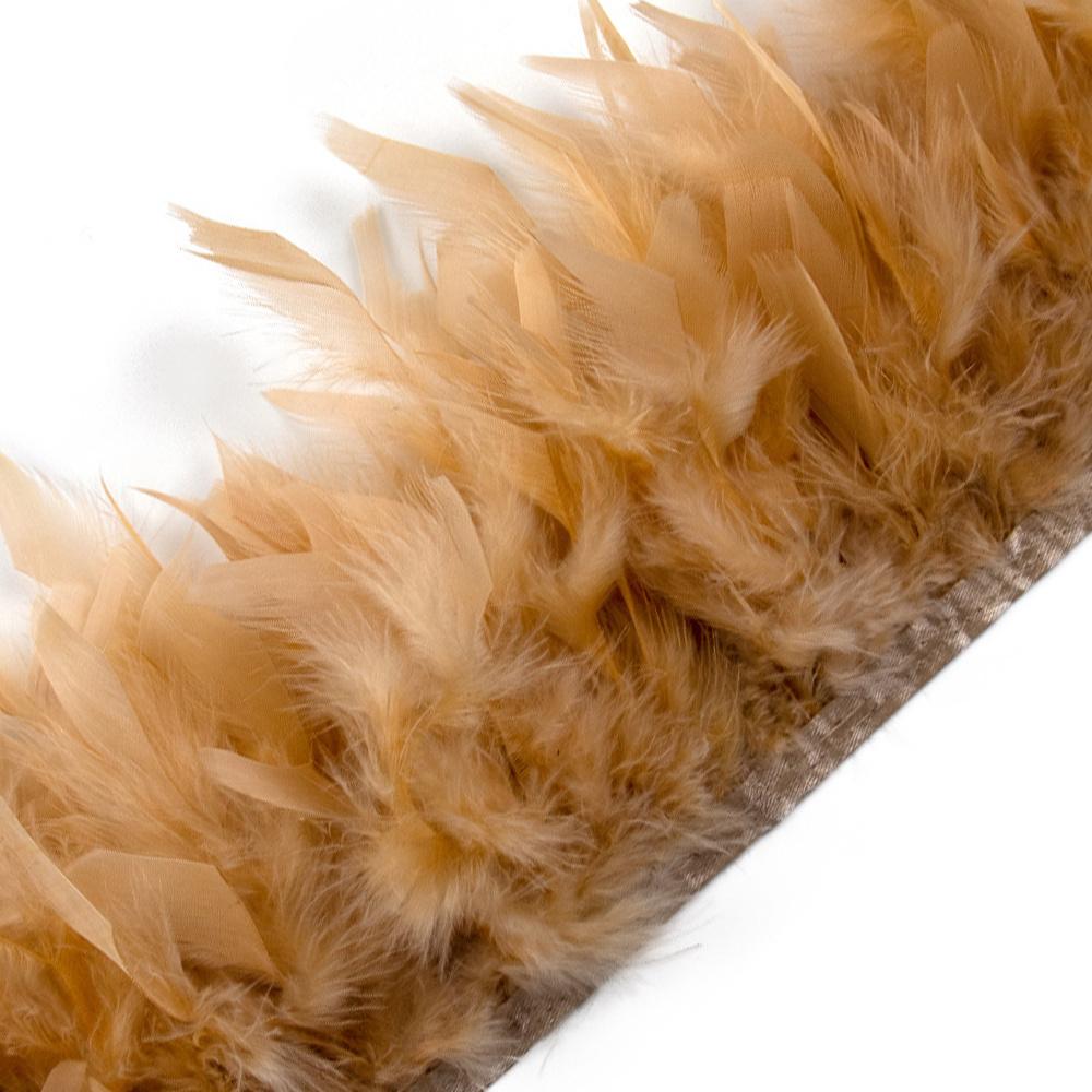 1Meter Natural Turkey Feathers Trims Height 10-15Cm Crafts Wedding Party Clothing Decor Diy Feather Ribbon Sewing Decoration