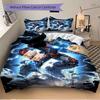 Iron Man Strike Print 3Pcs Bedding Setduvet Cover With 2 Bedropillowcase Home Birthday Gift