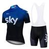 Mono de Ciclismo Transpirable de Secado Rápido de Manga Corta SKY de Verano para Hombre y Mujer