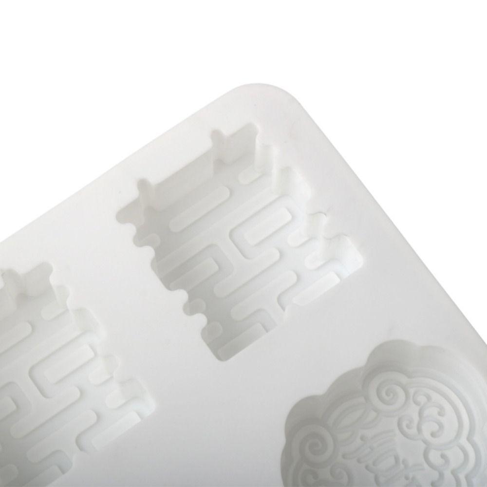 Chinese Style 3D Pudding Mold Silicone Chocolate Mold BPA Free Mousse Mould  Wedding Pastry