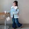 Girls' Lambswool Fleece Lined Coat - 2025 Autumn/Winter Collection