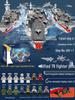 2026 Aircraft Carrier Building Block Puzzle, 8-Piece Toy for Boys, Ages 6+, Perfect 10-Year New Year Gift