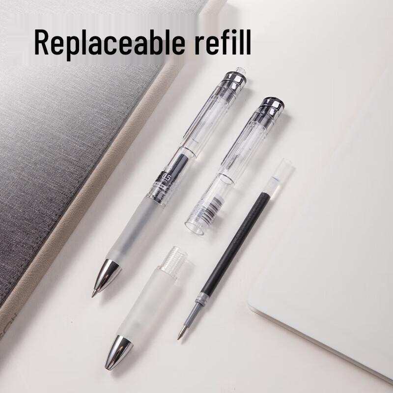 Deli S01Max Retractable Gel Pen 0.5mm