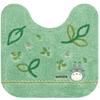 Mój Sąsiad Totoro Zestaw Mat Łazienkowych 4 Sztuki Zielony dla Desek Sedesowych Washlet i Standardowych Ghibli Senko Totoro Leśny Wiatr Zielony Wielotypowy