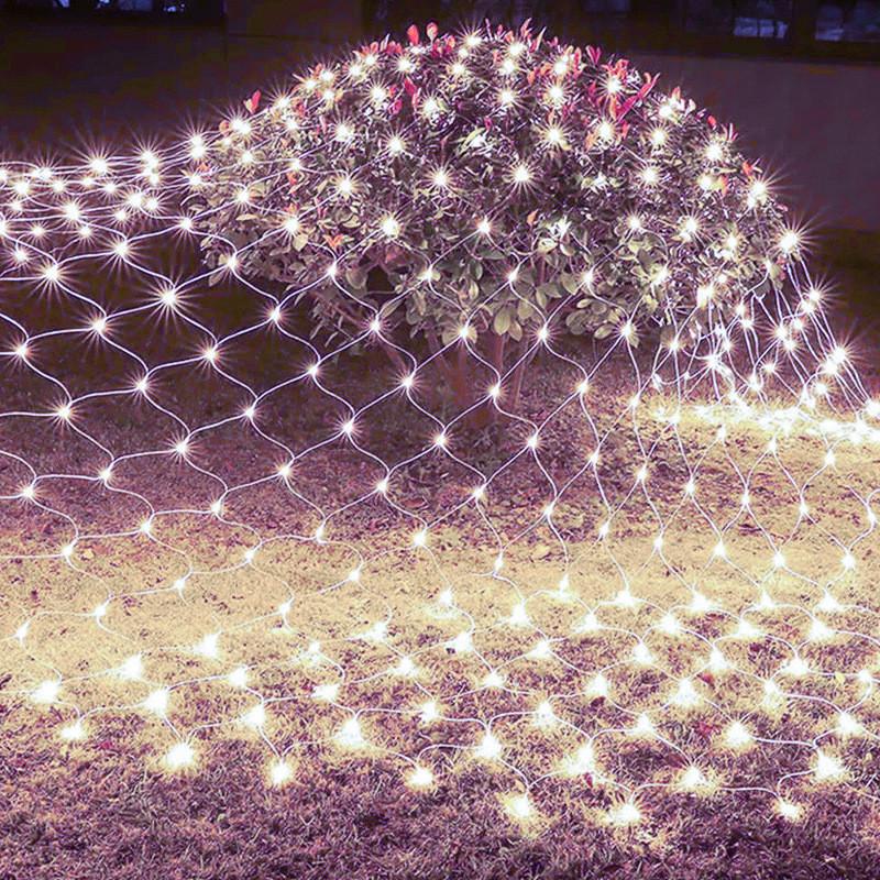Light Colored Mesh String Rain Protection Christmas Decoration Courtyards For