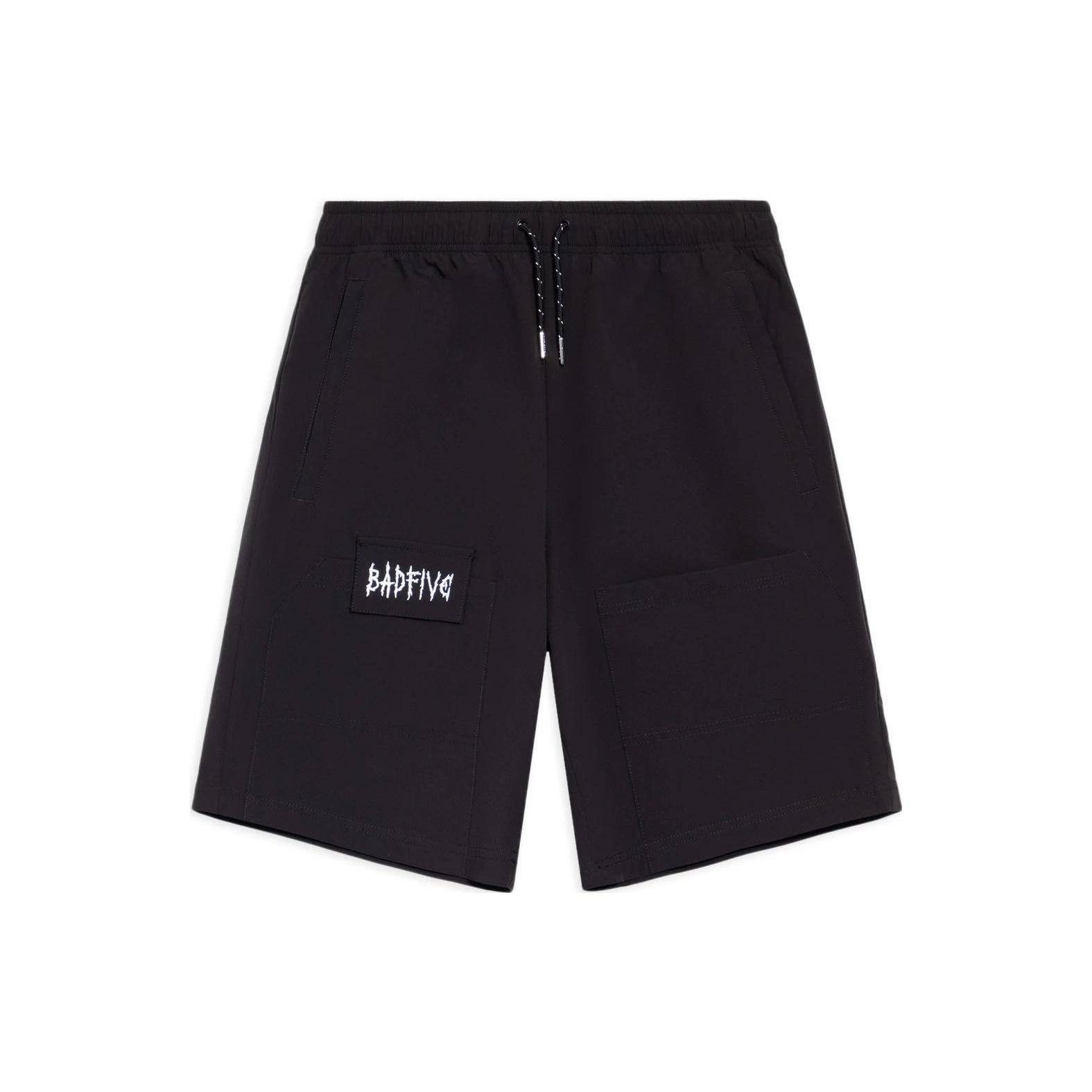 Li-Ning BadFive Graphic Shorts  Black  Men s AKSS377-2 M