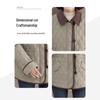 Stylish Lightweight Cotton Jacket for Middle-Aged Women – Autumn/Winter Fashion for 50s-60s