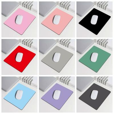 Rubber Office Desk Pad Solid Color Ultra-High Precision Mouse Pad Rubber Base Mouse Pad  Office
