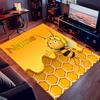 Custom personalization Maya the Bee Print Area Rug - Soft, Washable Non-Slip Indoor Mat,Living Room,Home&Office Decorative Rug
