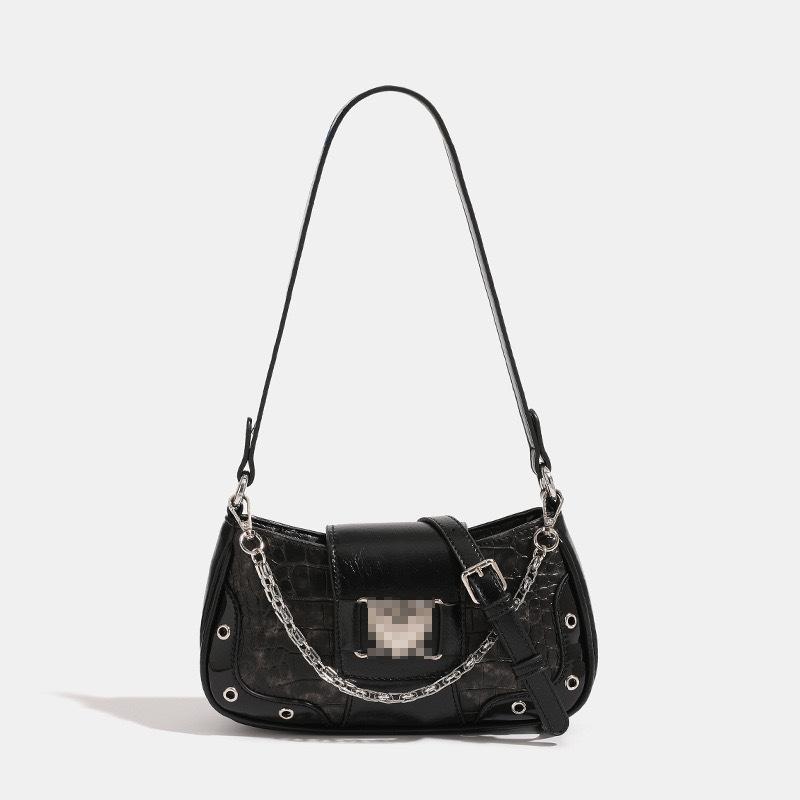 Женская сумка на цепочке с небольшим нишевым дизайном, новая ручная сумка, сумка через плечо в стиле милой, крутой, дерзкой девушки, универсальная сумка через плечо