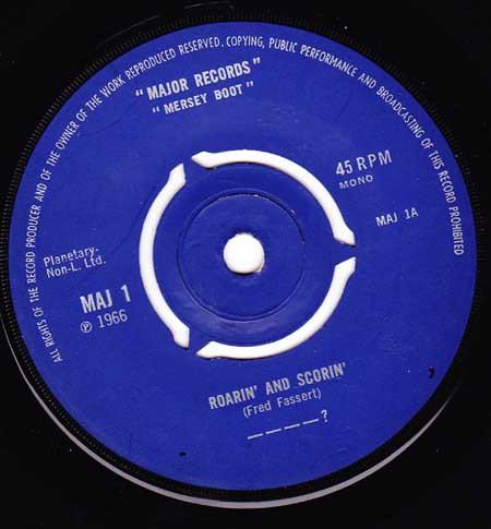 

7inch Record KONDA GROUP Mersey Boot MAJ1 Major Records 1966 UK Pop Used