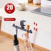 Adjustable Book Bag Hanger With Balanced Weight Distribution for Classrooms Home Office Storage