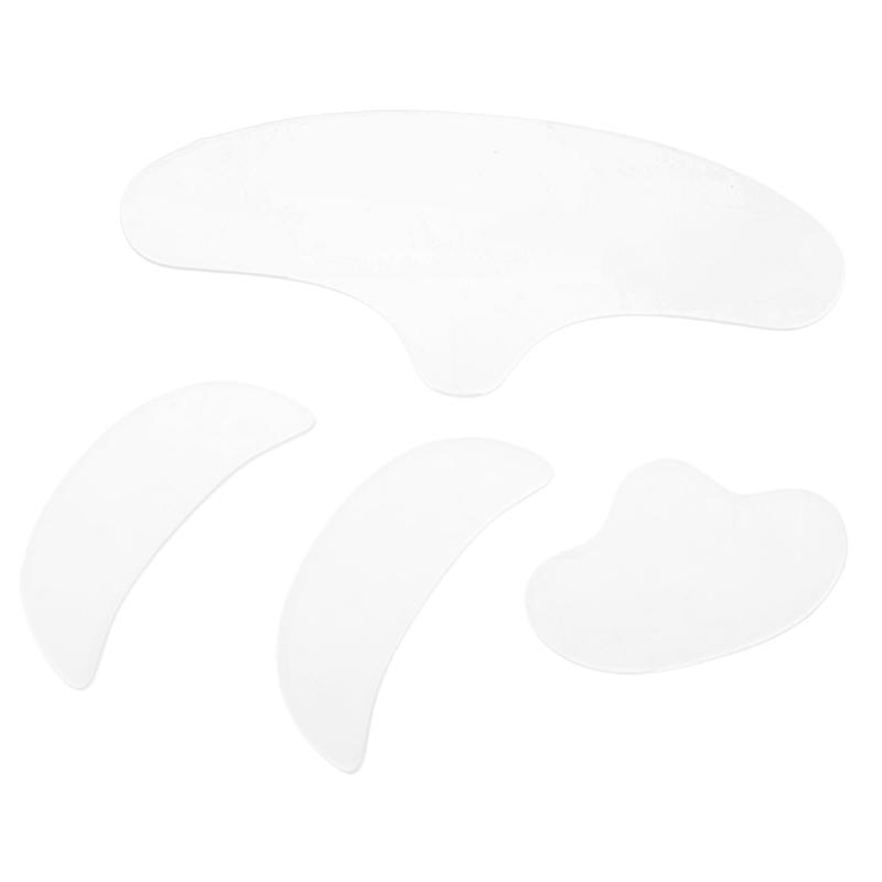 Silicone Pads Anti Wrinkle Aging Reusable Silicone Eye Mask Cheek Forehead Anti Face Wrinkle Sticker Skin Lifting Care