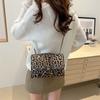Chic 2024 Summer Cow Print Shoulder Bag Vintage Casual Small Square Bag