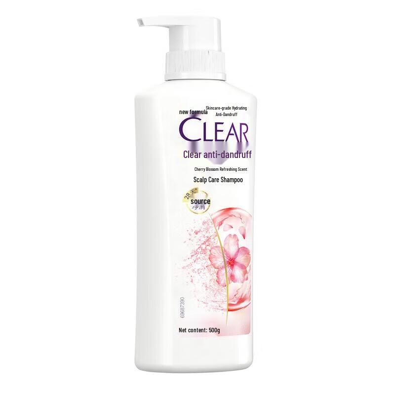 Clear Anti-Dandruff Cherry Blossom Shampoo
