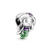 copper Do It Yourself Bead Charms Jewellery Charm Bead Charms Bracelets Mickey Minnie Princess Pumpkin Stitch Spiderman Marvel Twinkle Pandora Cute Di