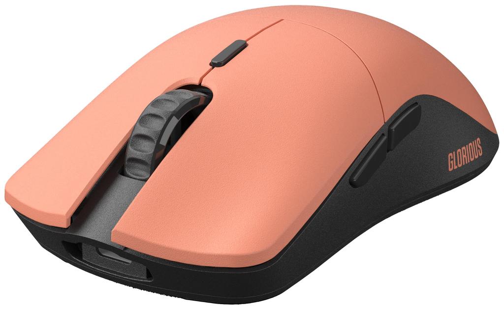 Glorious Model O Pro Wireless - Red Fox - Ultra-lightweight, durable, high-performance wired and wireless gaming mouse (GLO-MS-OW-RF-FORGE MS624)