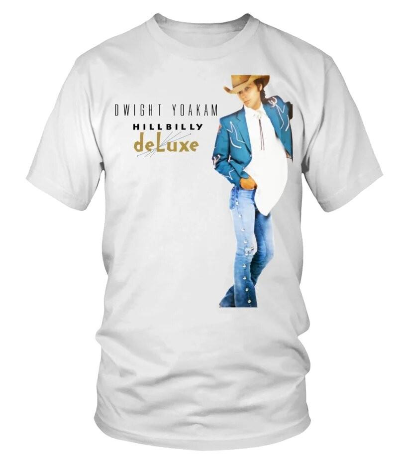 Classic Country T-Shirt Dwight Yoakam Hillbilly Deluxe Little Ways Sister Unisex T-Shirt M