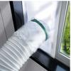 Window Air Conditioner Window Cloth Sealing with Window Frame and 90cm Seal, Plate, Waterproof, Insulated, Light-Transmitting, [Product]