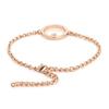 Estele Polaris-Armband in Roségold mit österreichischen Kristallen