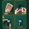 Hanger Wall Hanging Self-adhesive Storage Hook Punch Free Bathroom Bedroom Living Room Scarf Keys Towel Holder Organizer
