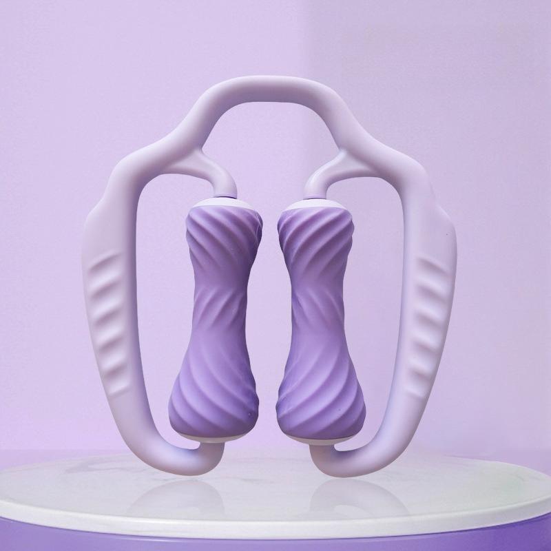 

1Pc Wheels Roller Muscle Massager for Leg Neck Hand Arm Muscle Relax Massager Indoor Sports Yoga Bodybuilding Equipment фиолетовый