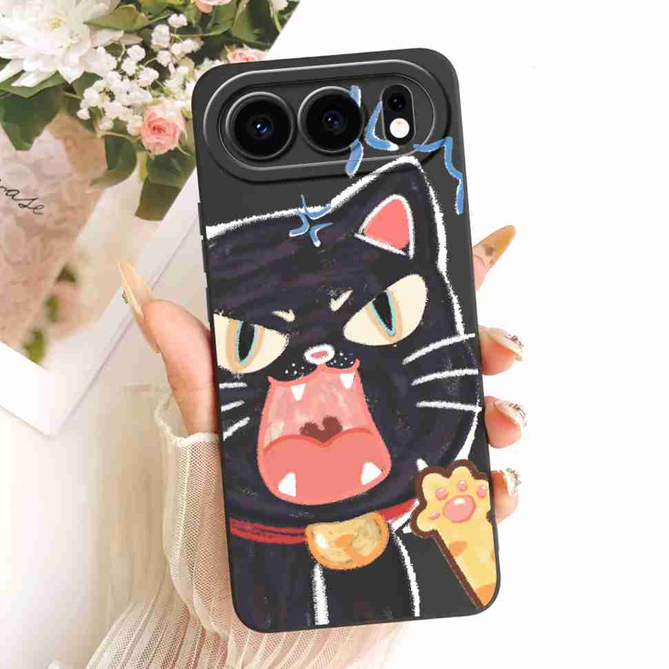 For Honor 500 5G 6.55" Case Cute Cat Cartoon Print Silicone Back Cover For Honor500 HONOR 500 5G MEY-AN00 Phone Cases Bumper