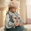 Classmate girl baby leather shoes 2025 spring and autumn new little girl princess crystal shoes flat bottom children's rhinestone single shoes