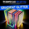 PSA 35PT Graded Card Holder Glitter Gradient Trading Card Display Sleeve  PTCG Cards