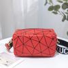Mode Diamant Muschel Spleiß Umhängetasche Laser Kontrast Unregelmäßiger Druck Kleine Tasche Geschenk