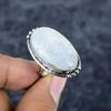 Rainbow Moonstone Gemstone 925 Sterling Silver Jewelry Ring Size 7.5 M-2796